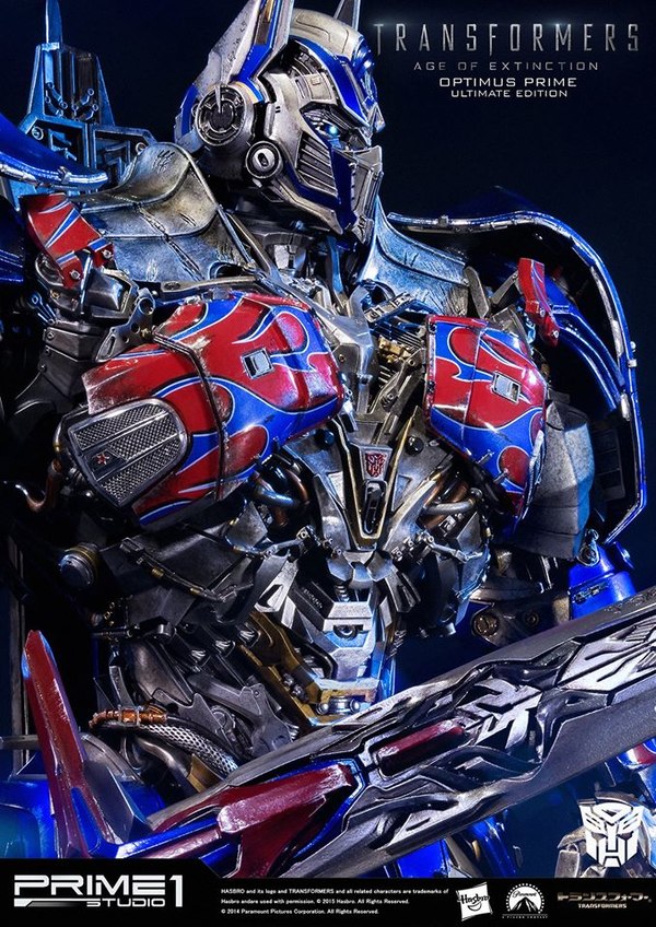 2000 MMTFM 08 Optimus Prime Ultimate Edition Transformers Age Extinction Statue From Prime 1 Studio  (27 of 50)